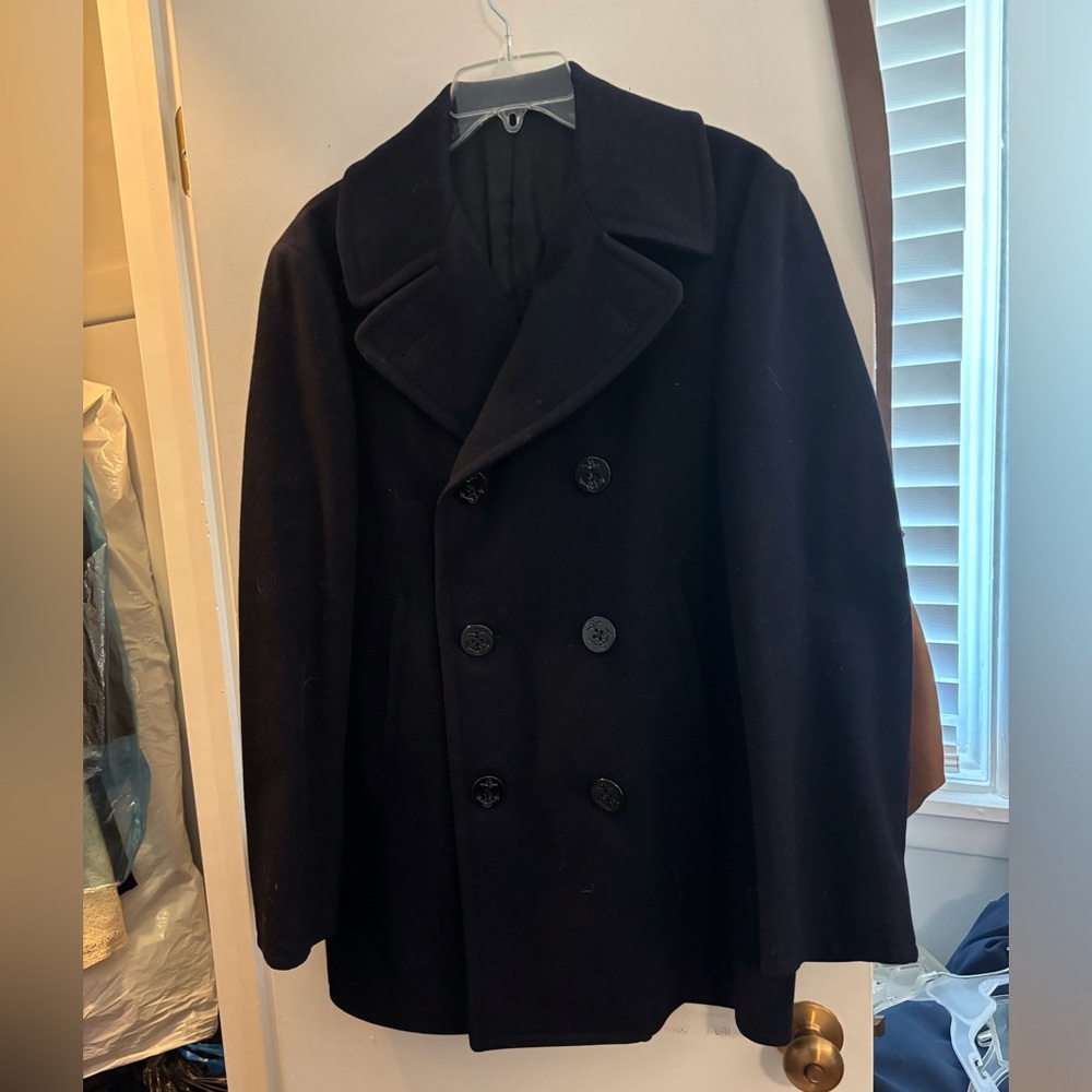 Vintage Navy Peacoat sz M/L